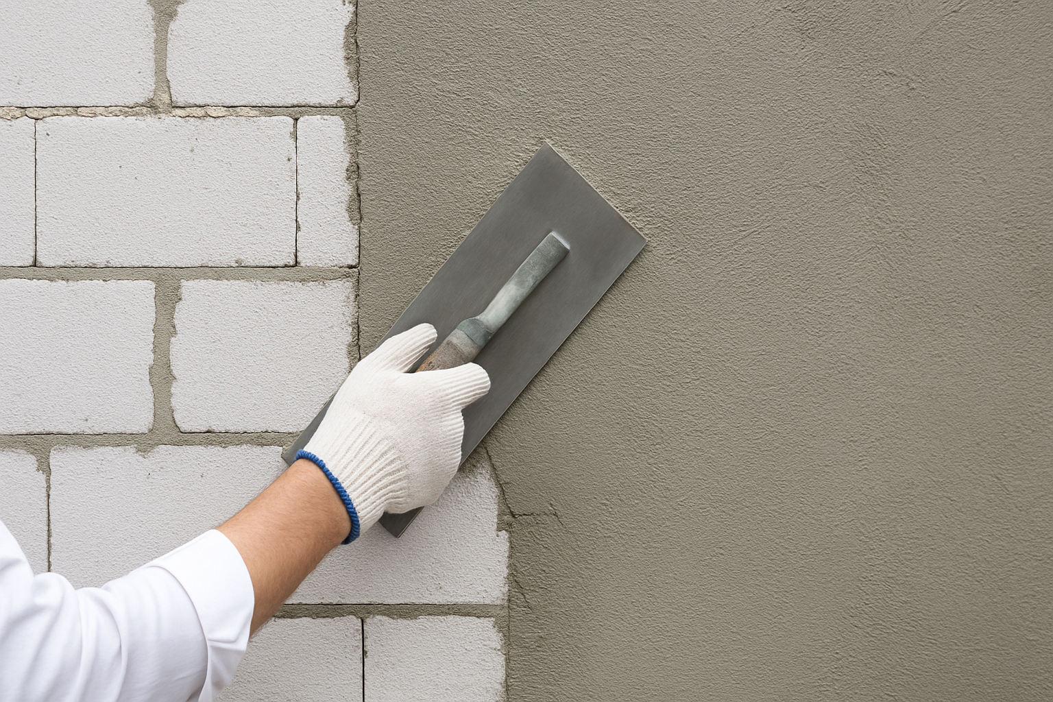 Почему СПАДАР лучше для газобетона, чем все другие штукатурки?