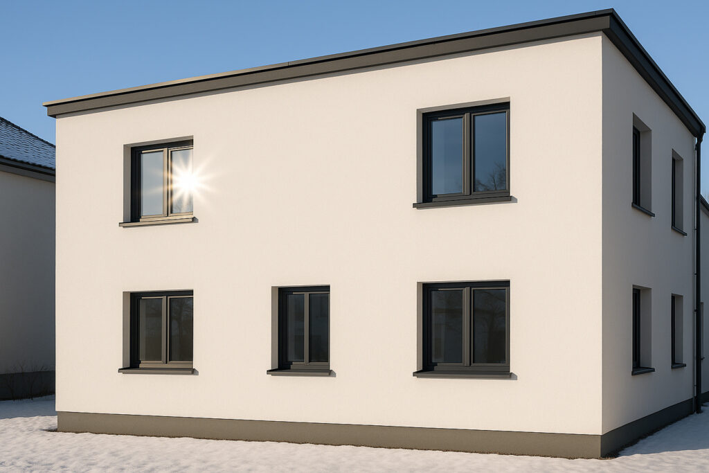 Облицовка штукатурка и промерзание стен